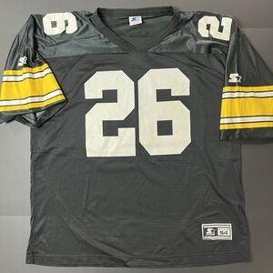 Vintage Pittsburgh Steelers Jersey Rod Woodson 26 Mens 2XL (54) NFL Starter 90's